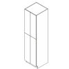 Picture of Double Door Pantry Cabinet